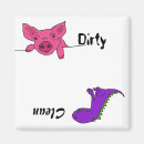 Search for funny pigs magnets Dirty