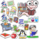Search for elementary school graduation stickers Funny