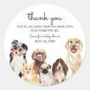 Search for dog thank you stickers Pug