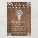 Search for mason jar baby shower invitations Floral