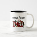 Search for doberman dad mugs Dobie
