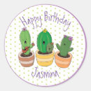 Search for funny cactus stickers Cute