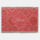 Search for oriental blankets Red