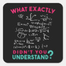 Search for math joke stickers Science