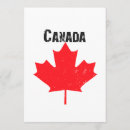Search for maple leaf flag invitations Red