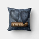 Search for i love you cushions Blue