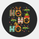 Search for funny veterinarian stickers Merry christmas