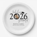 Search for graduation paper plates Class of 2026