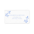 Search for bride to be return address labels Watercolor