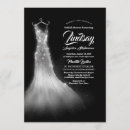 Search for black and silver bridal shower invitations Glam