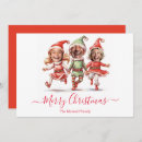 Search for funny merry christmas cards Red