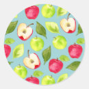 Search for apple fruit stickers Watercolor