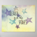 Search for reach for the stars posters Quote