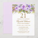 Search for rose gold 21st invitations Floral