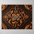 Search for tooled leather posters Rustic