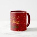 Search for ruby red mugs Elegant