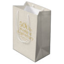 Search for 50th anniversary gift bags White