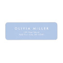 Search for classic design return address labels Minimalist
