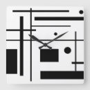 Search for rectangle shape clocks Contemporary