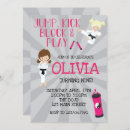 Search for taekwondo birthday invitations Girl