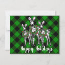Search for zebra christmas cards Animal