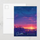 Search for seattle postcards Illustration