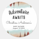 Search for forest baby shower stickers Adventure