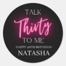 Search for funny 30th birthday stickers For her