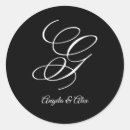 Search for letter g stickers Black