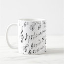 Search for music notes mugs Cute