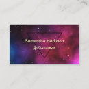 Search for astronomy business cards Celestial