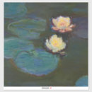 Search for monet painting stickers Water lilies