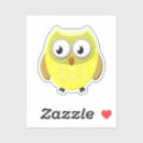 Search for owl drawing stickers Animal