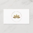 Search for lotus business cards Meditation