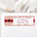 Search for 40th anniversary return address labels Ruby