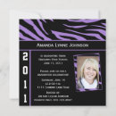 Search for zebra graduation invitations College
