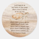 Search for st francis of assisi stickers Prayer