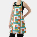 Search for color block aprons Colourful
