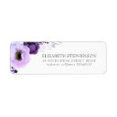 Search for deep purple return address labels Violet