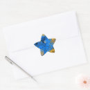 Search for stars circles stickers Blue