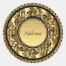 Search for yellow and black design stickers Flowers