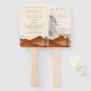 Search for fan wedding programmes Outdoor