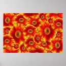 Search for orange gerbera posters Daisy