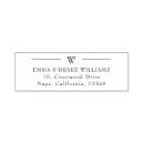 Search for monogrammed monogram initial letter rubber stamps Simple