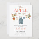 Search for apple of my eye baby shower invitations Gingham