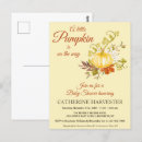 Search for our little pumpkin baby shower invitations Orange