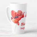 Search for red poppies flowers mugs Green