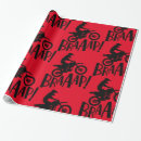 Search for biker wrapping paper Motocross