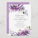 Search for purple confirmation invitations Violet