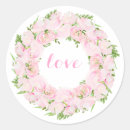 Search for pink flower wreath stickers Blush